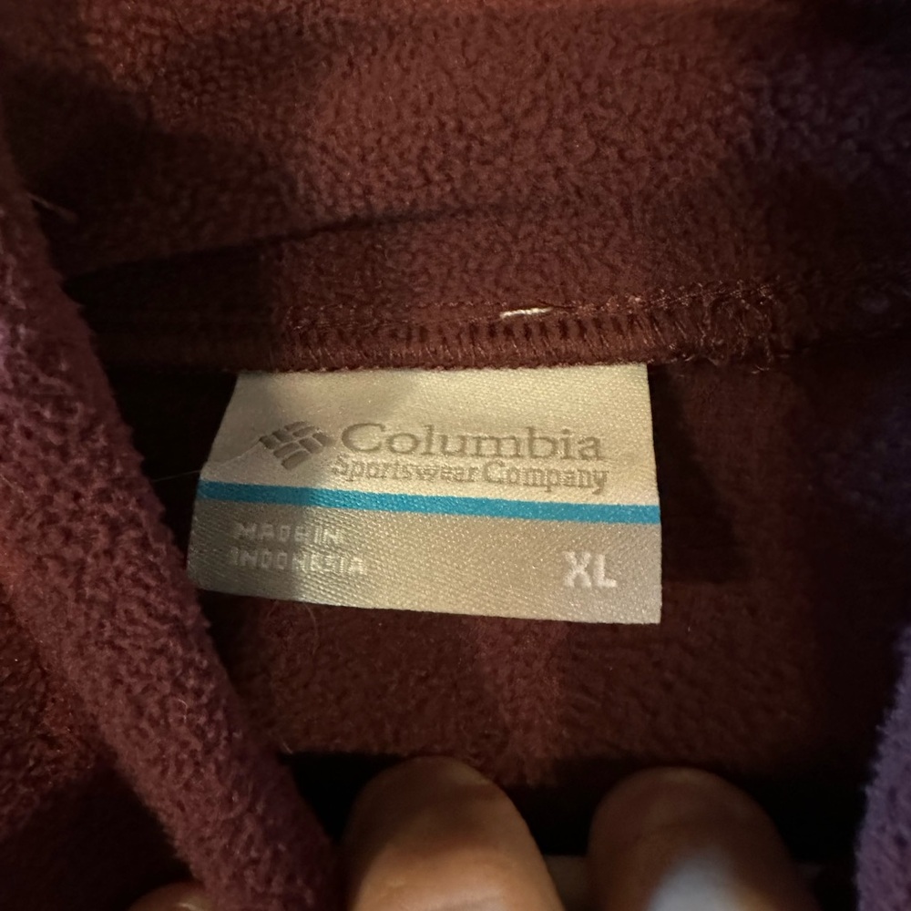 Columbia Purple Pullover Hoodie size XL - Picture 4 of 5